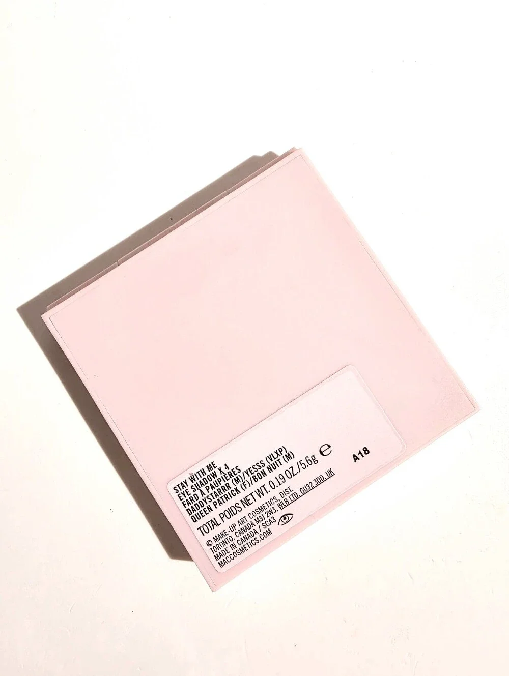 MAC x Patrick Starrr Stay With Me Eye Shadow New LE